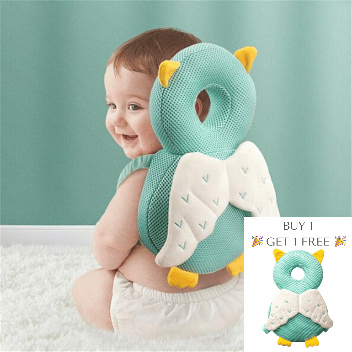 Sophia Baby Head Protector - 🎉 Buy 1 Get 1 Free – Skaldo & Malin