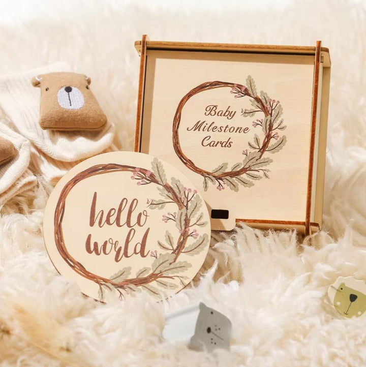 Baby Monthly Milestone Set