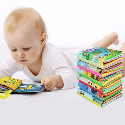Montessori 3D Soft Cloth Book