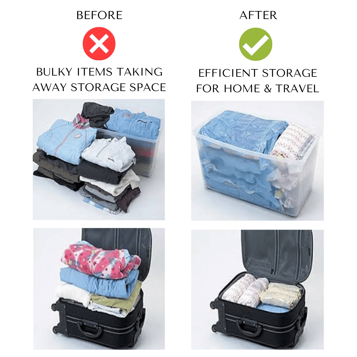 Axel Vacuum Storage Bags for Home & Travel - 🎉 50% OFF TODAY – Skaldo &  Malin