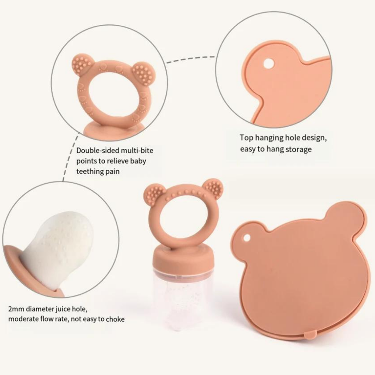 Freezing pacifiers for 2024 teething