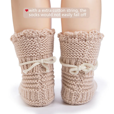 Baby Knit Socks Crochet Set 0-12 Months