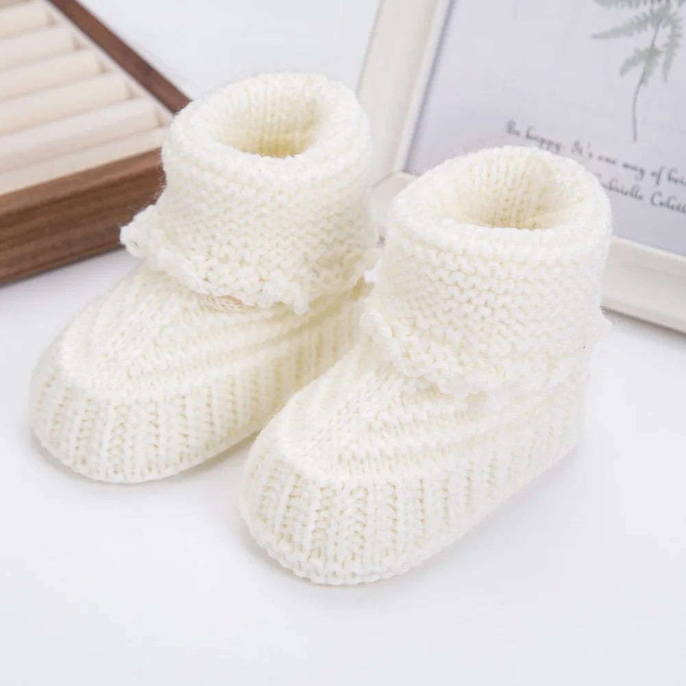 Baby Knit Socks Crochet Set 0-12 Months