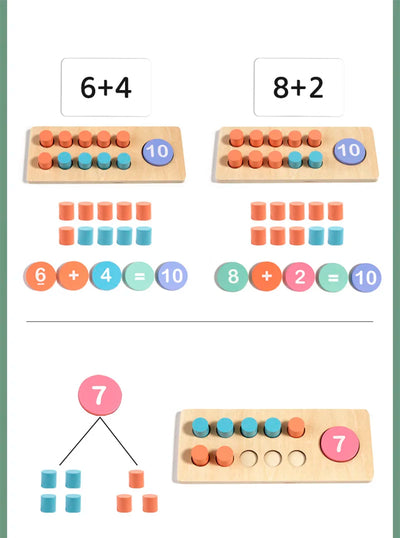 Montessori Wooden Arithmetic Learning Set