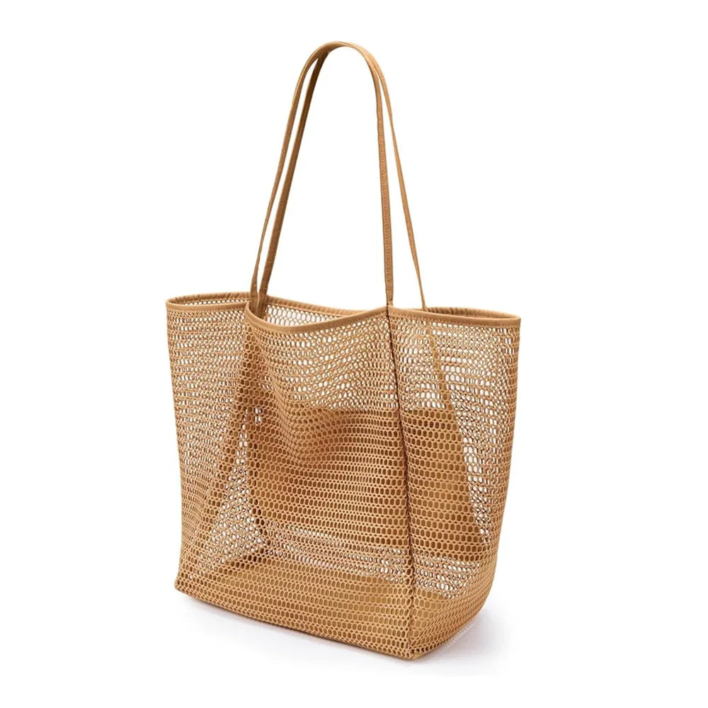 Foldable Nylon Mesh Tote