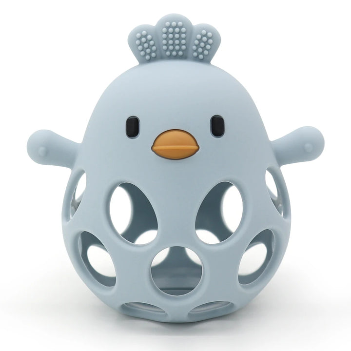 Soft Silicone Baby Teether Cartoon Animal Design