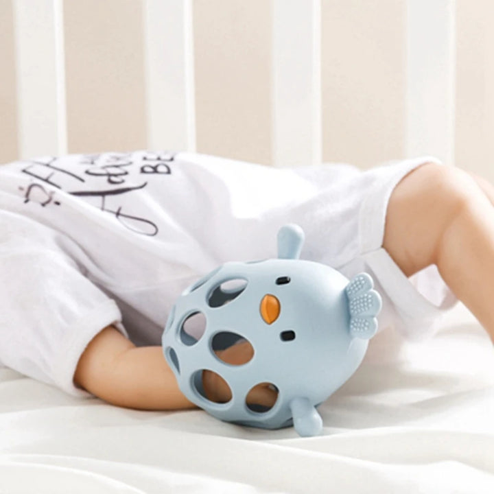 Soft Silicone Baby Teether Cartoon Animal Design