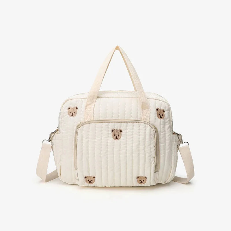 Embroidered Mommy Diaper Bag