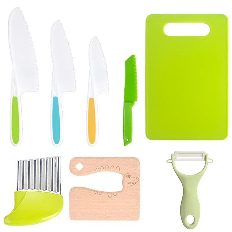 MiniChef Kid-Friendly Cooking Toolset for Aspiring Young Chefs