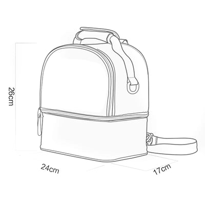 Thermal Mommy Bottle and Diaper Bag