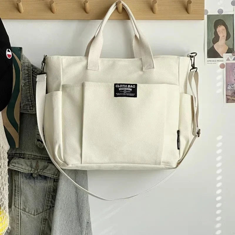 Canvas Commuter Mom Bag