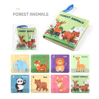 Montessori 3D Soft Cloth Book