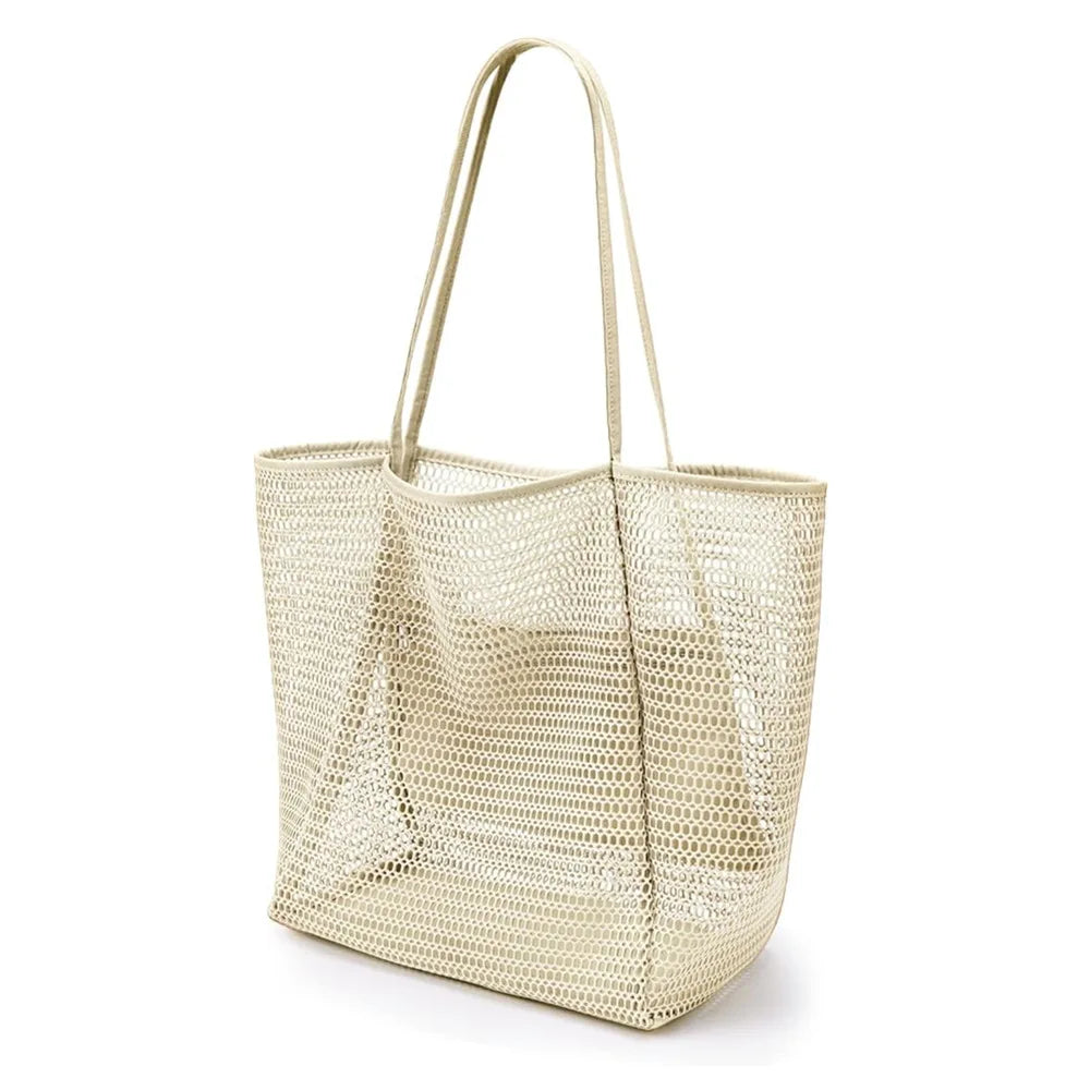 Foldable Nylon Mesh Tote
