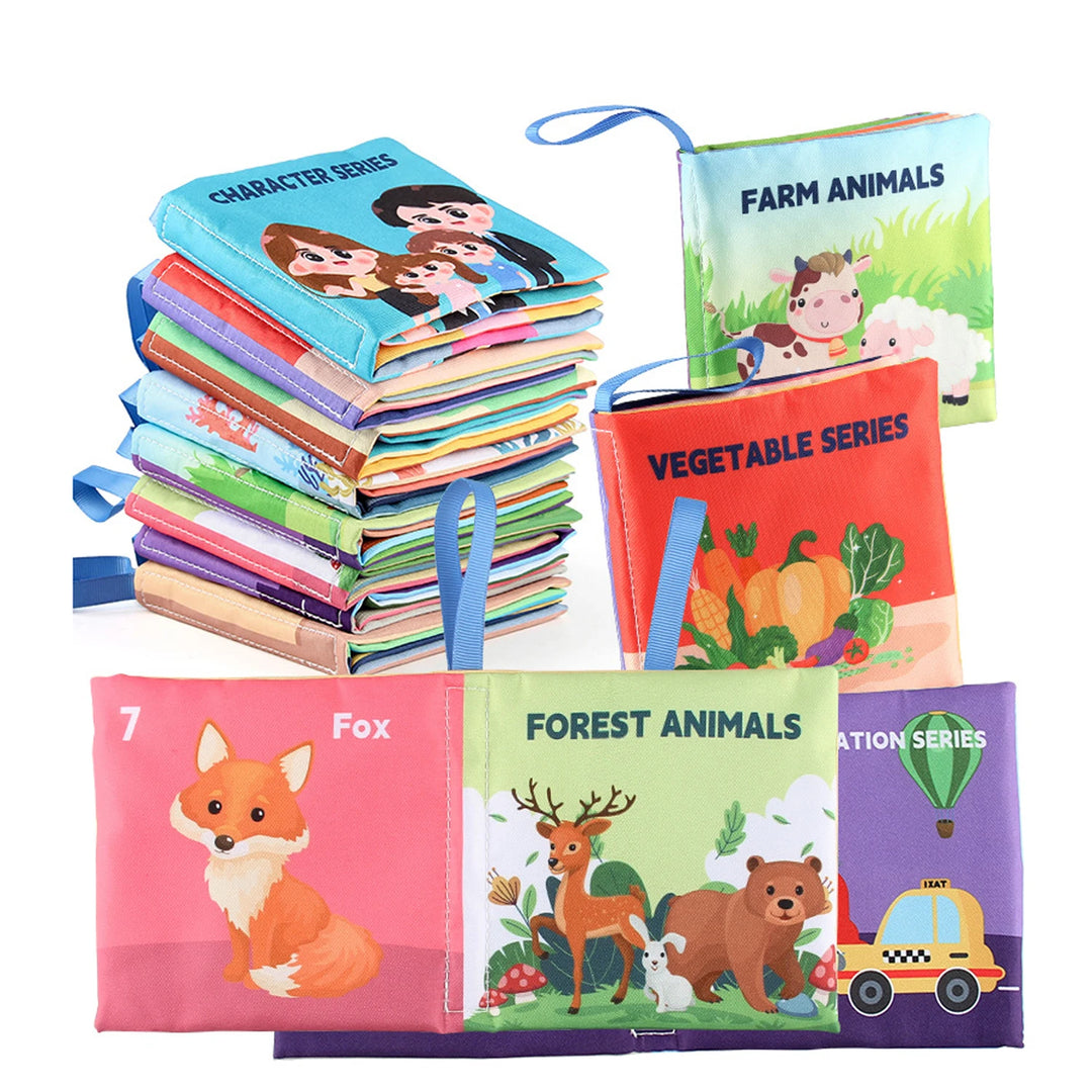 Montessori 3D Soft Cloth Book