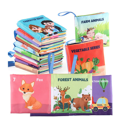 Montessori 3D Soft Cloth Book