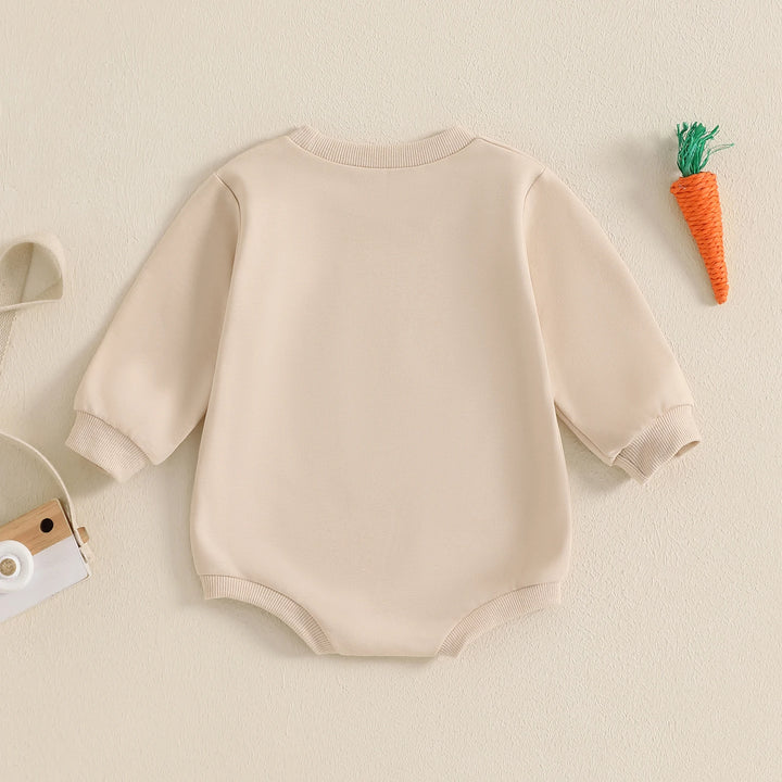 Long Sleeve Bubble Sweatshirt Romper 0-12 Months