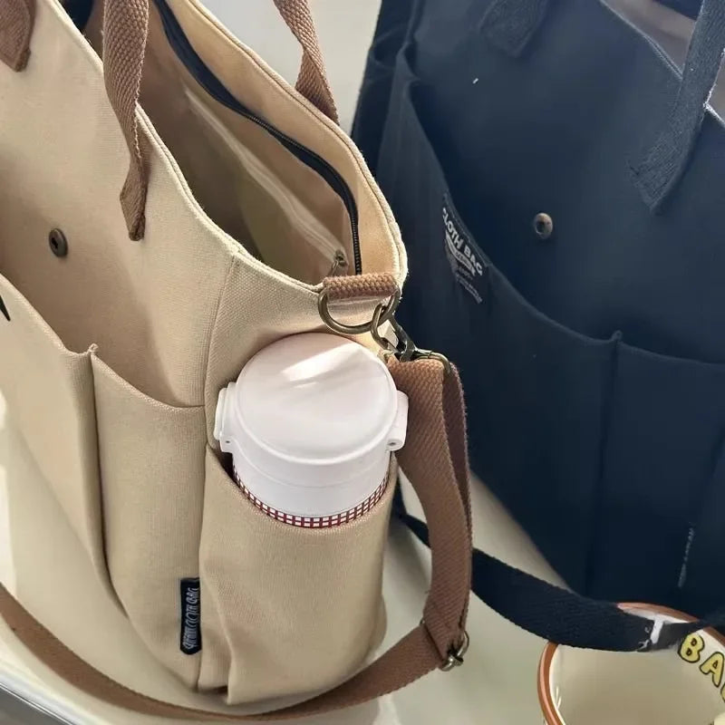 Canvas Commuter Mom Bag