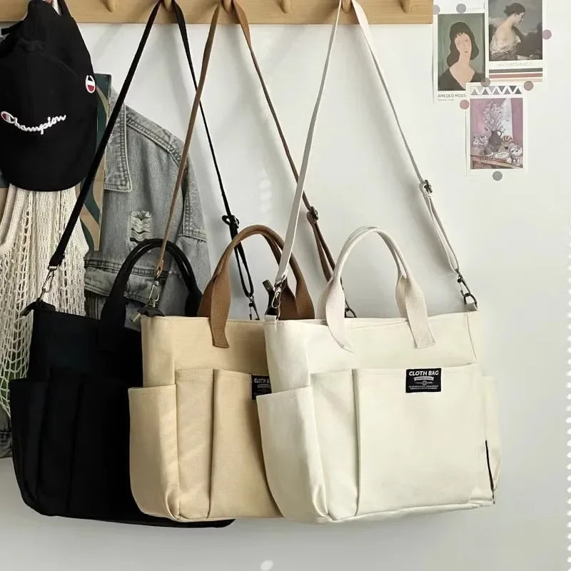 Canvas Commuter Mom Bag