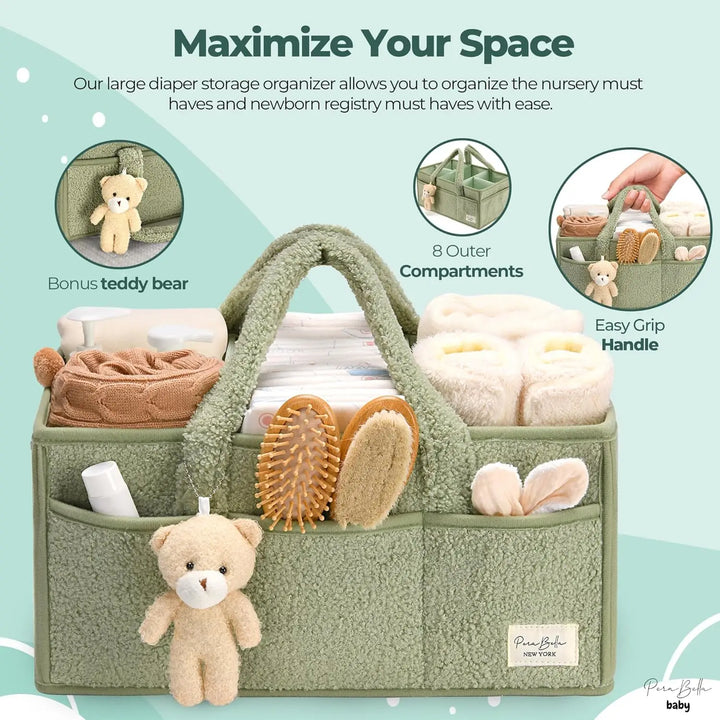Baby Diaper Caddy Organizer