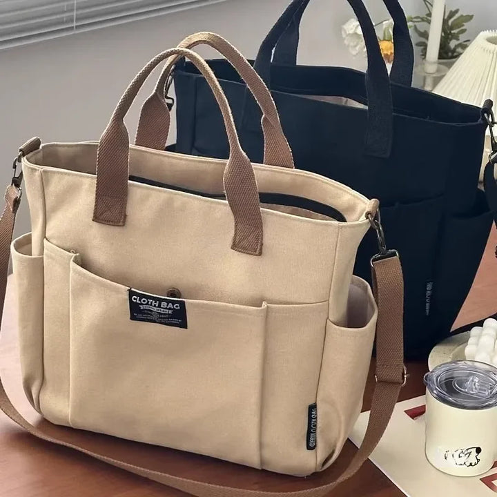 Canvas Commuter Mom Bag