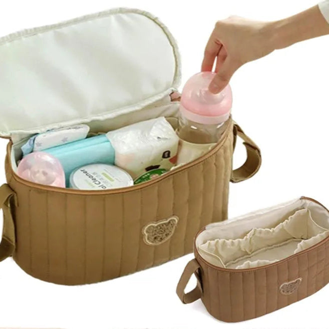 Multi-Use Bear Stroller Organizer