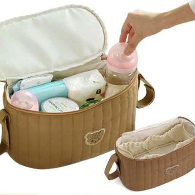 Multi-Use Bear Stroller Organizer