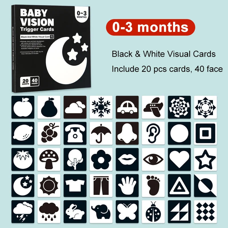 High Contrast Visual Stimulation Cards