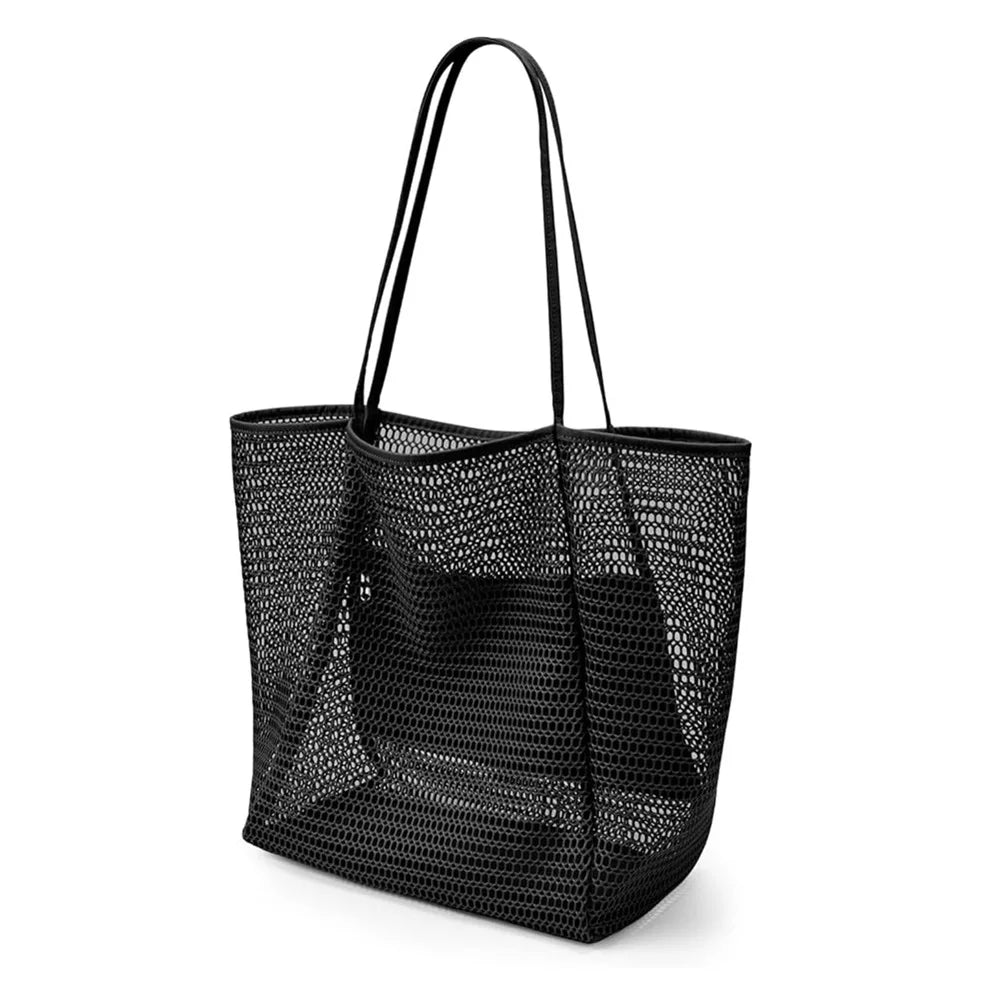 Foldable Nylon Mesh Tote