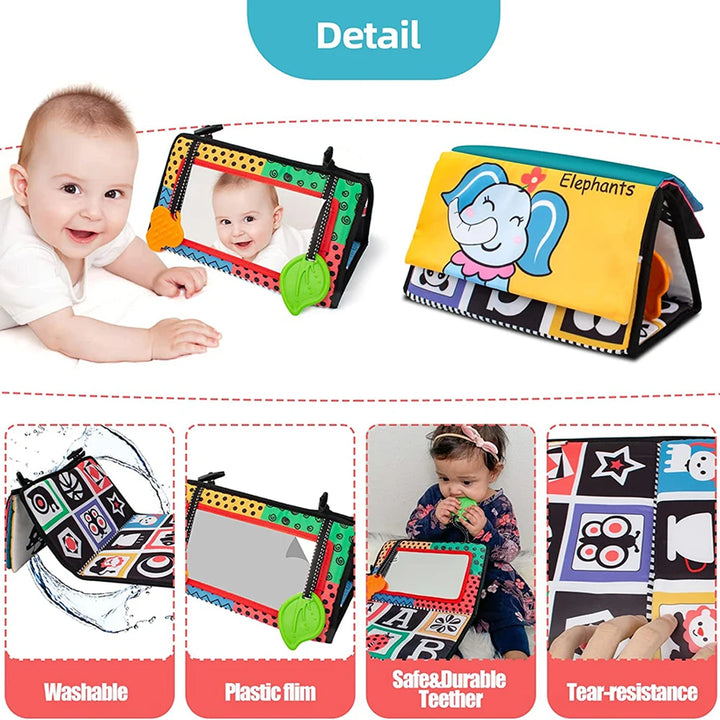 Montessori Tummy Time Mirror & Sensory Toy