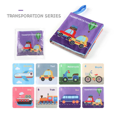Montessori 3D Soft Cloth Book