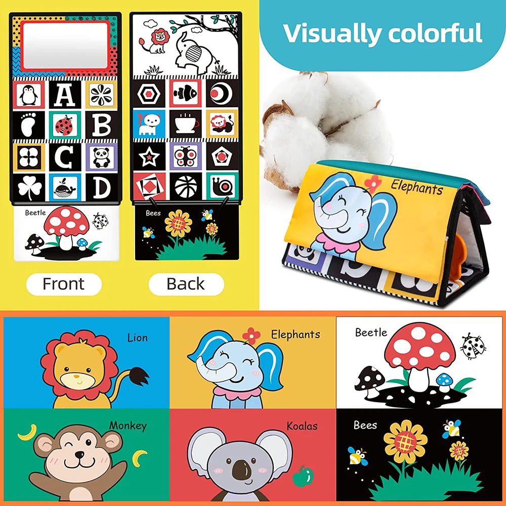 Montessori Tummy Time Mirror & Sensory Toy