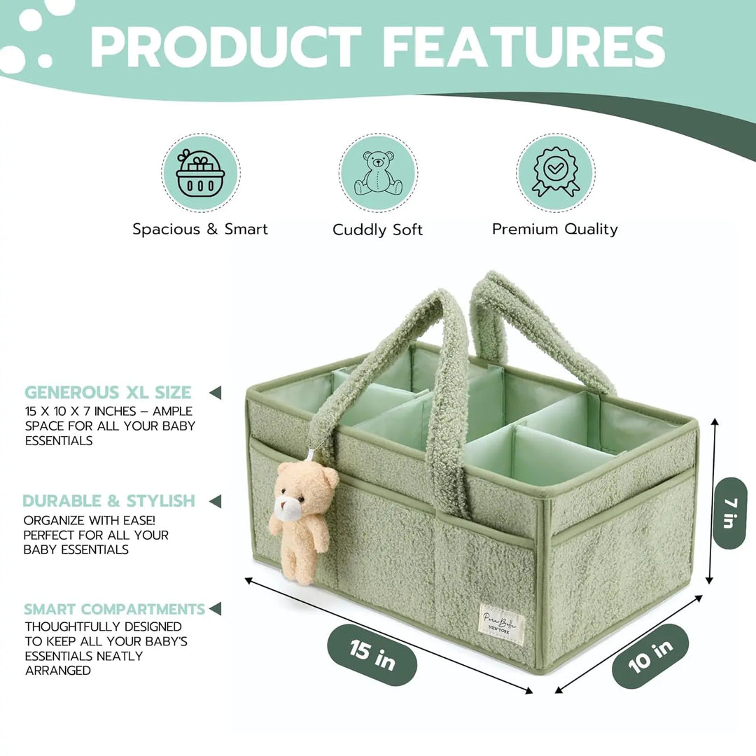 Baby Diaper Caddy Organizer