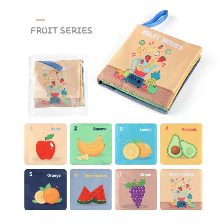 Montessori 3D Soft Cloth Book
