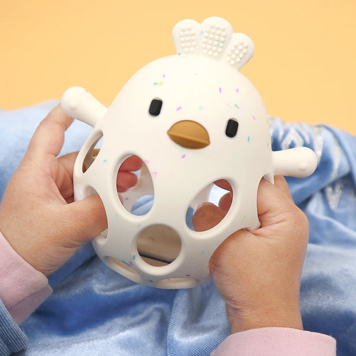 Soft Silicone Baby Teether Cartoon Animal Design