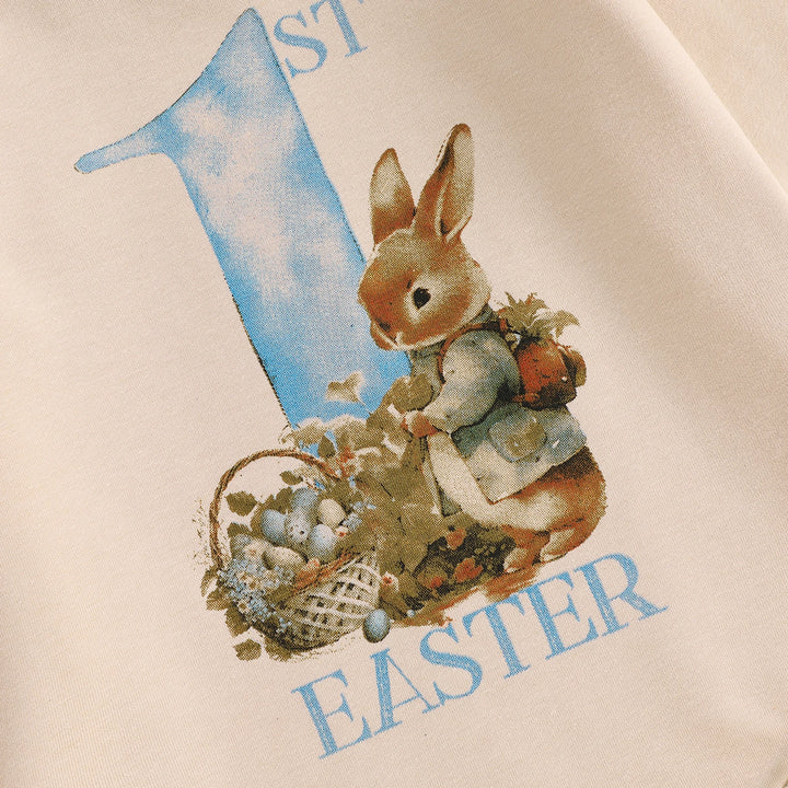 Long Sleeve Bubble Sweatshirt Romper 0-12 Months