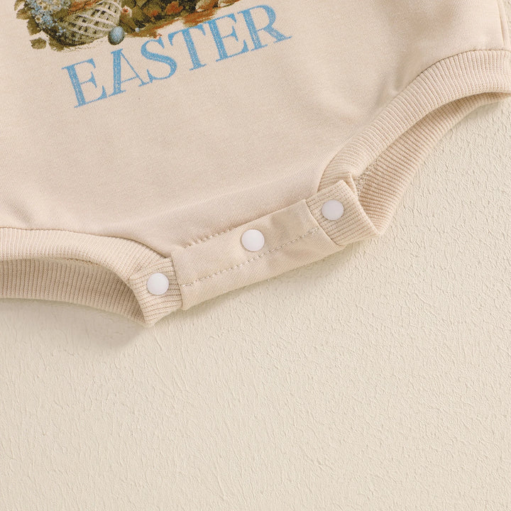 Long Sleeve Bubble Sweatshirt Romper 0-12 Months