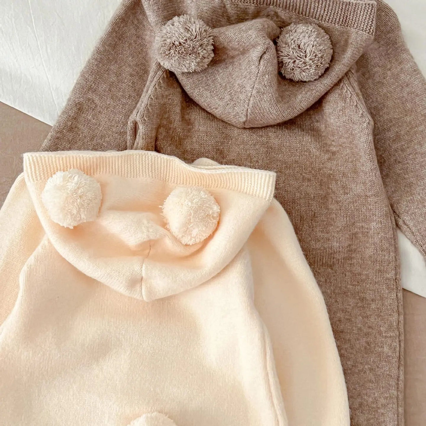 CozyBear Knitted Baby Jumpsuit 0-3 Years