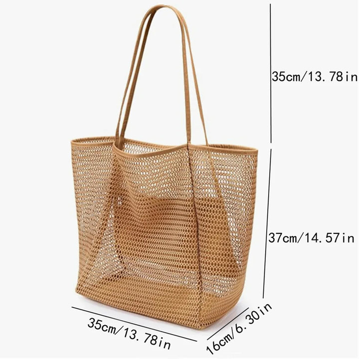 Foldable Nylon Mesh Tote