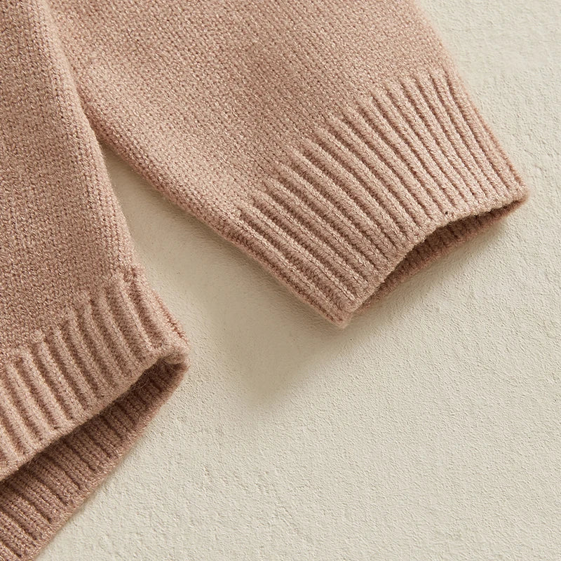 Long Sleeve Easter Sweater Romper 0-18 Months