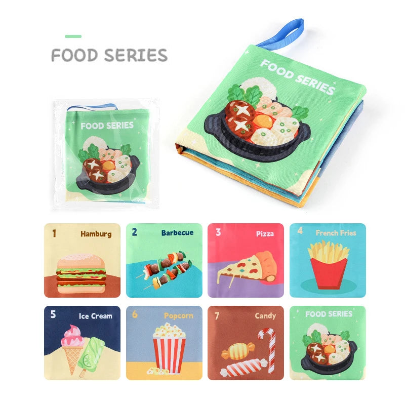 Montessori 3D Soft Cloth Book