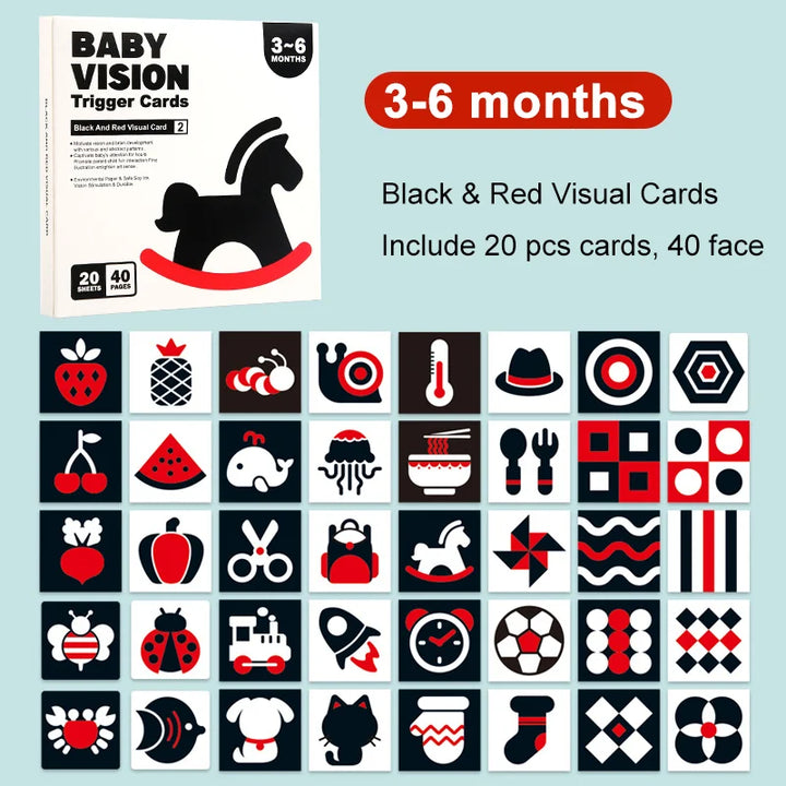 High Contrast Visual Stimulation Cards