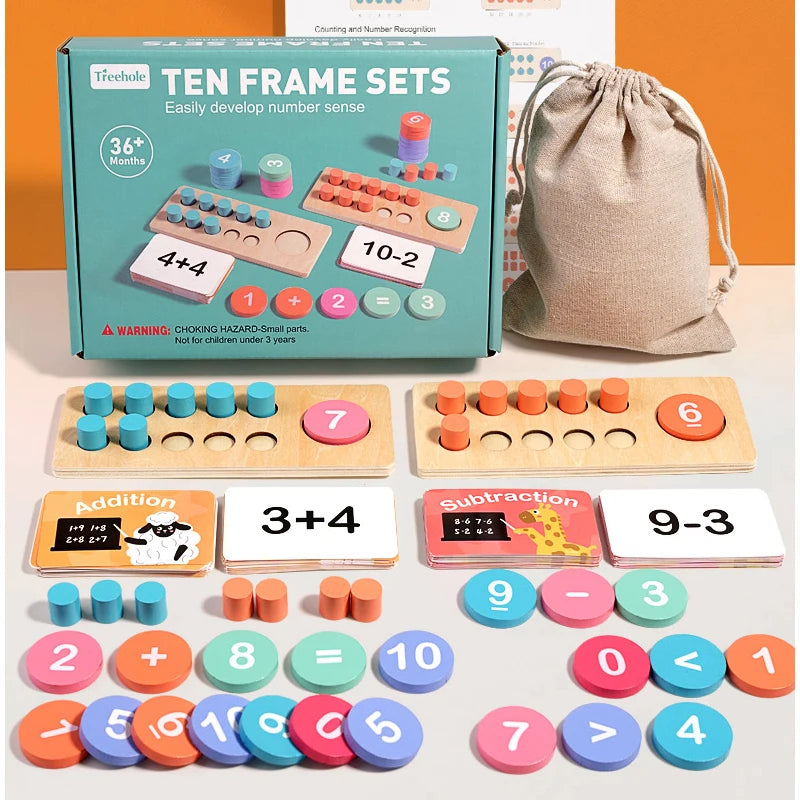 Montessori Wooden Arithmetic Learning Set