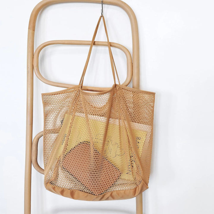 Foldable Nylon Mesh Tote