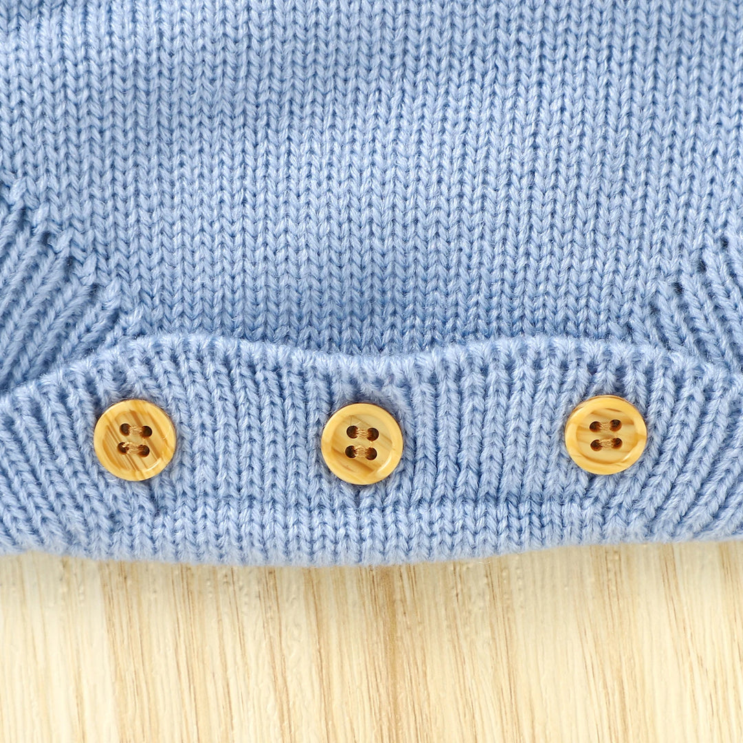 Knitted Rabbit Strap Overalls 0-18 Months