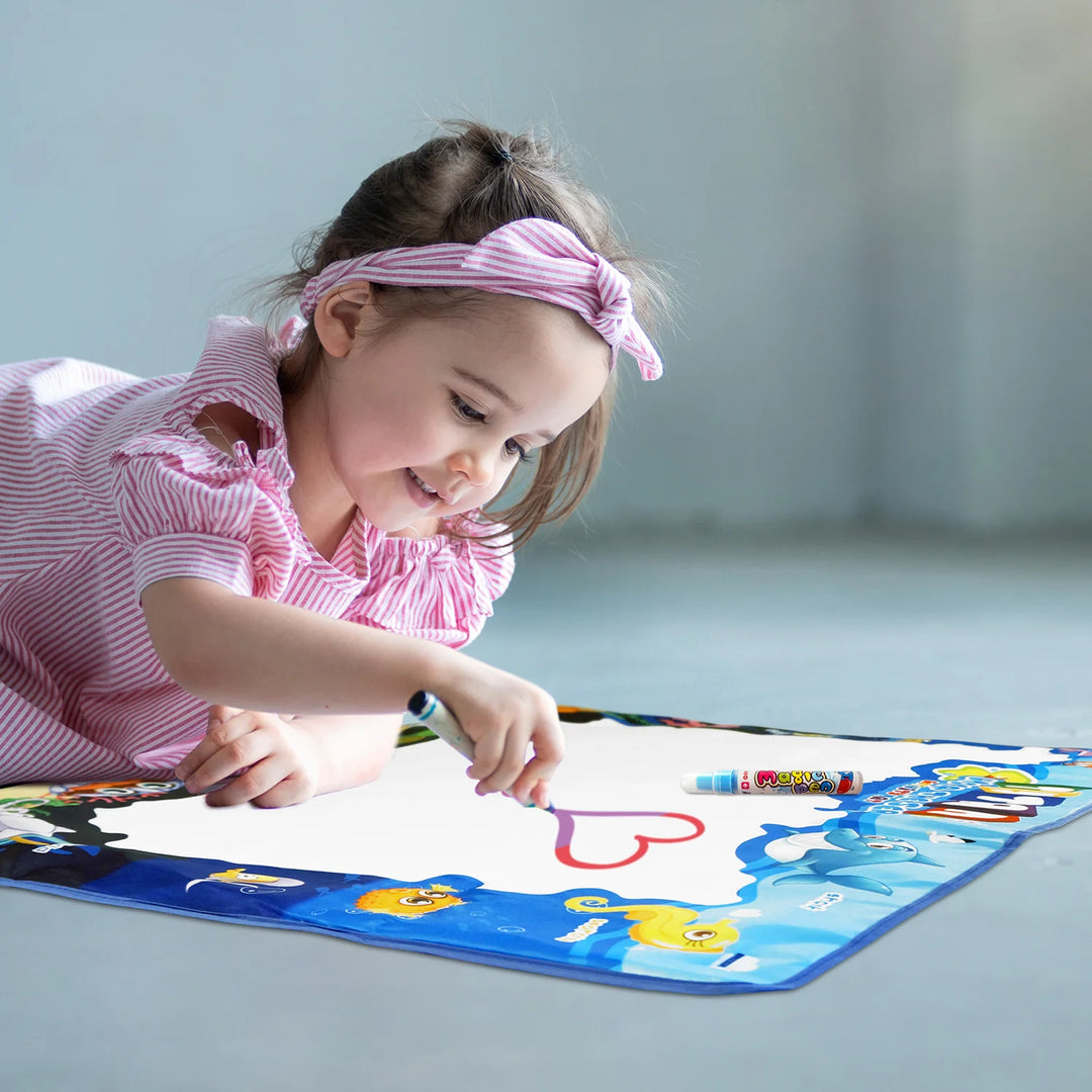 Mat Drawing With Color Magic Water Drawing And Coloring Mat – Skaldo & Malin