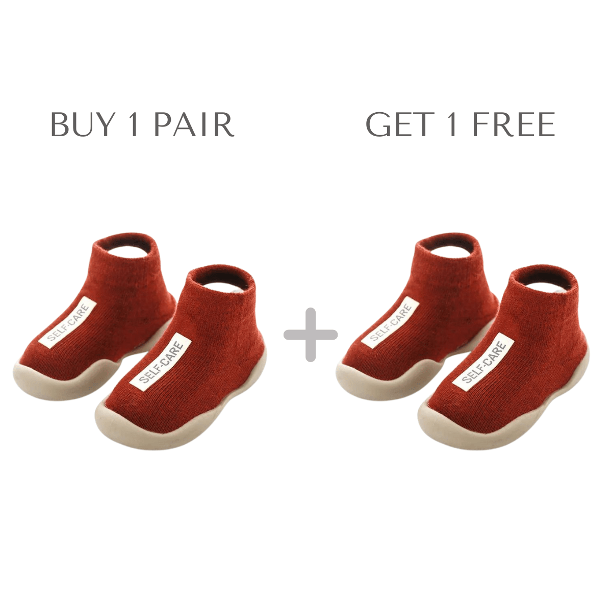 Baby Anti-Slip Sock Shoes - 🎉 BUY 1 PAIR GET 1 FREE - Skaldo & Malin