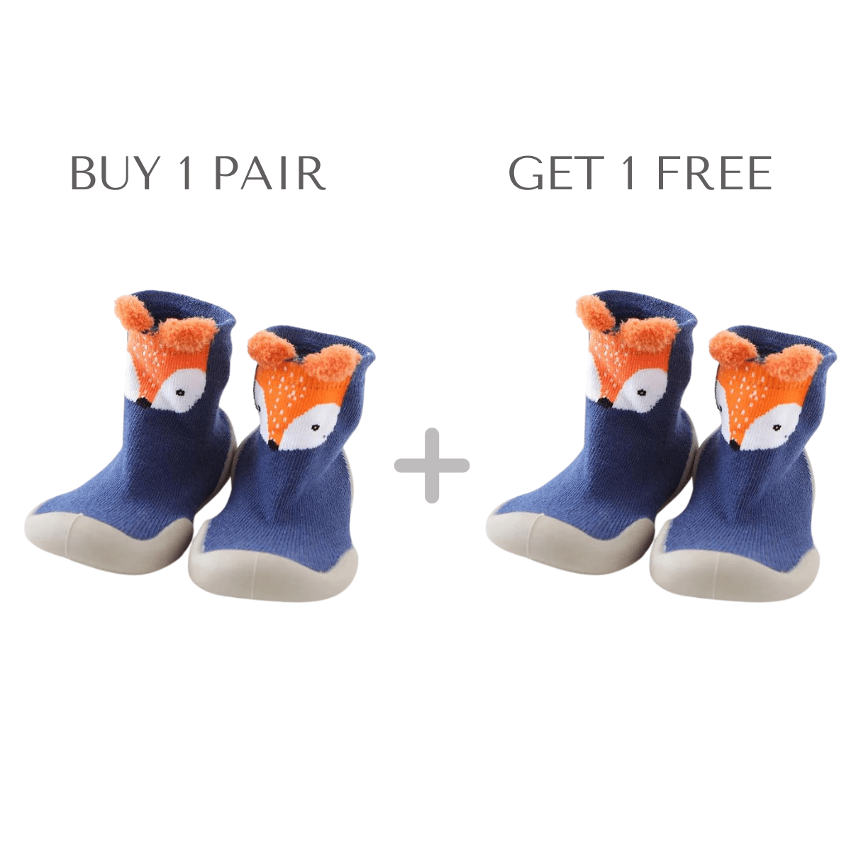 Baby Anti-Slip Sock Shoes - 🎉 BUY 1 PAIR GET 1 FREE - Skaldo & Malin