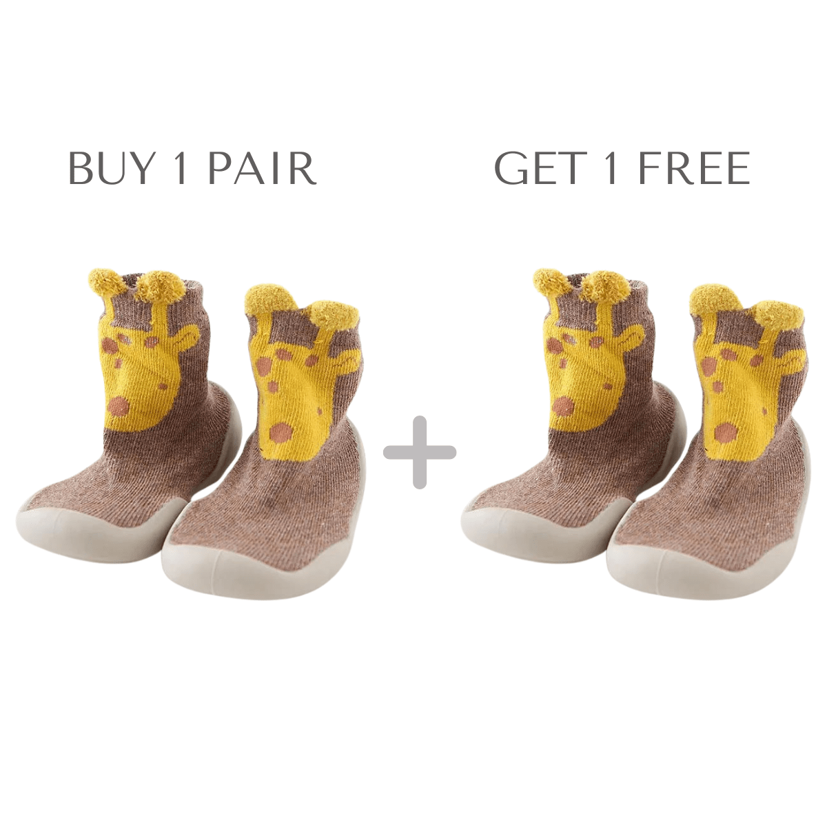 Baby Anti-Slip Sock Shoes - 🎉 BUY 1 PAIR GET 1 FREE - Skaldo & Malin