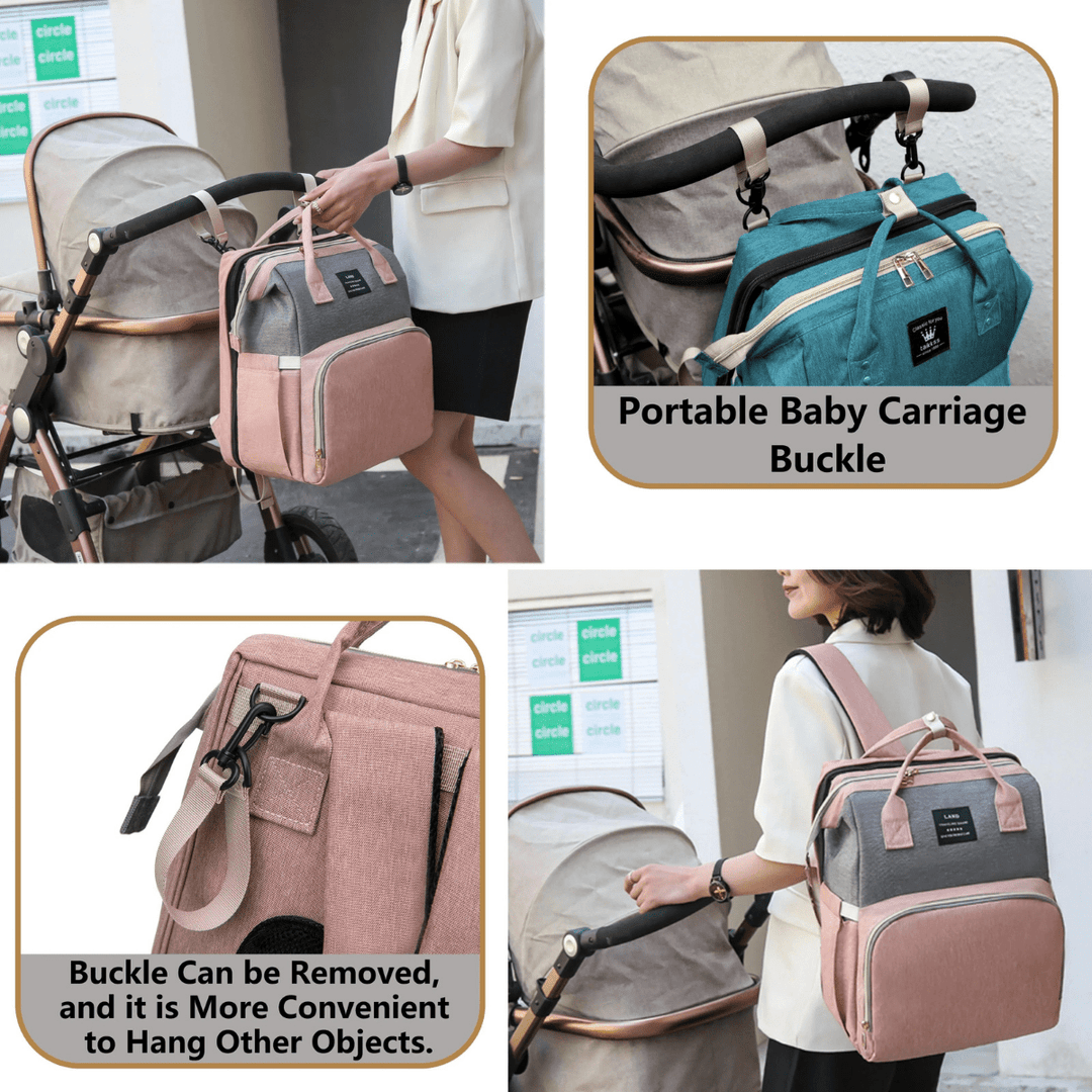 baby changing backpack leather Baby Changing Station Backpack – Skaldo & Malin