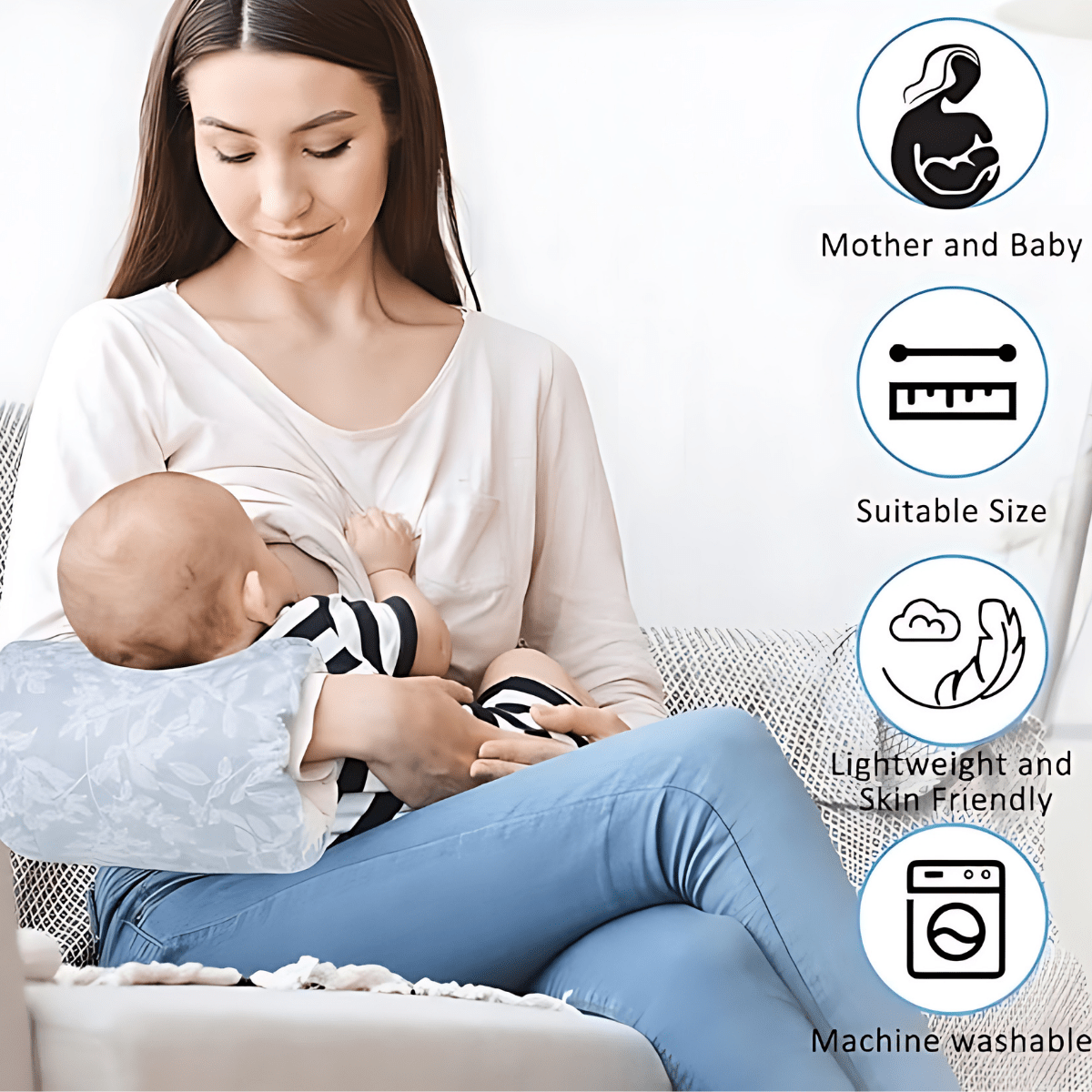 Baby Feeding Arm Pillow - 🎉 BUY 1 GET 1 FREE - Skaldo & Malin